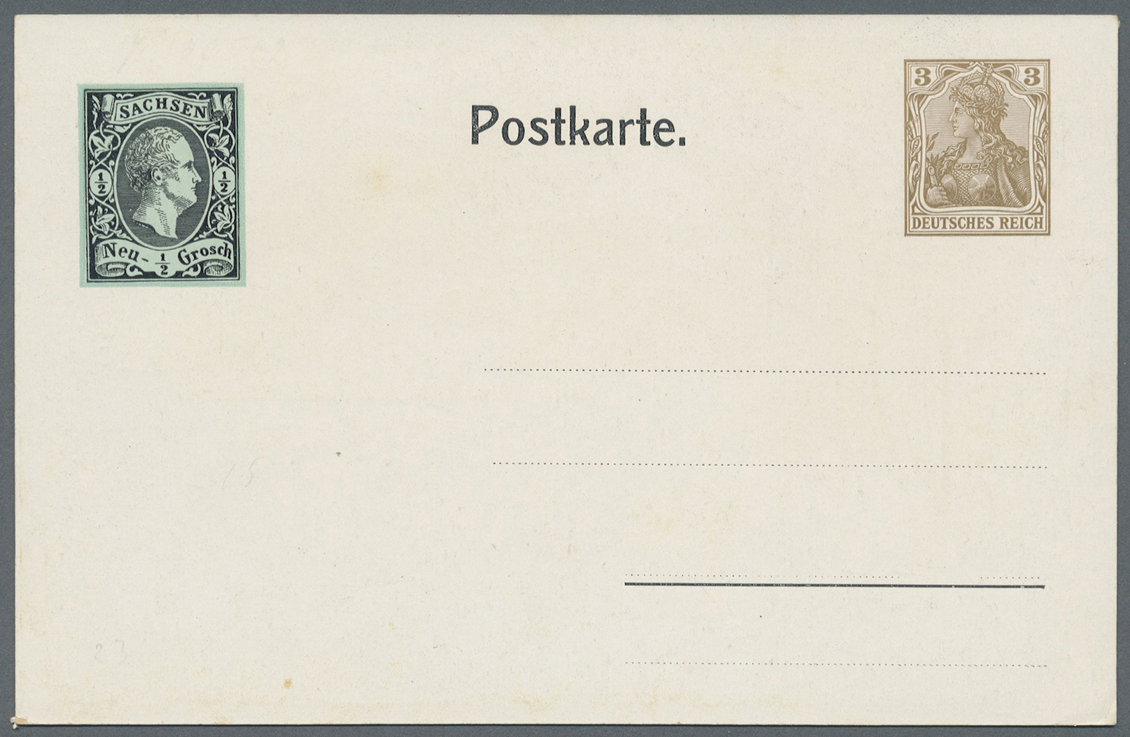 GA Deutsches Reich - Privatganzsachen: 1908, Lot Von 10 Privat-Postkarten 3 Pf Germania "XX. Dt. Philat - Andere & Zonder Classificatie