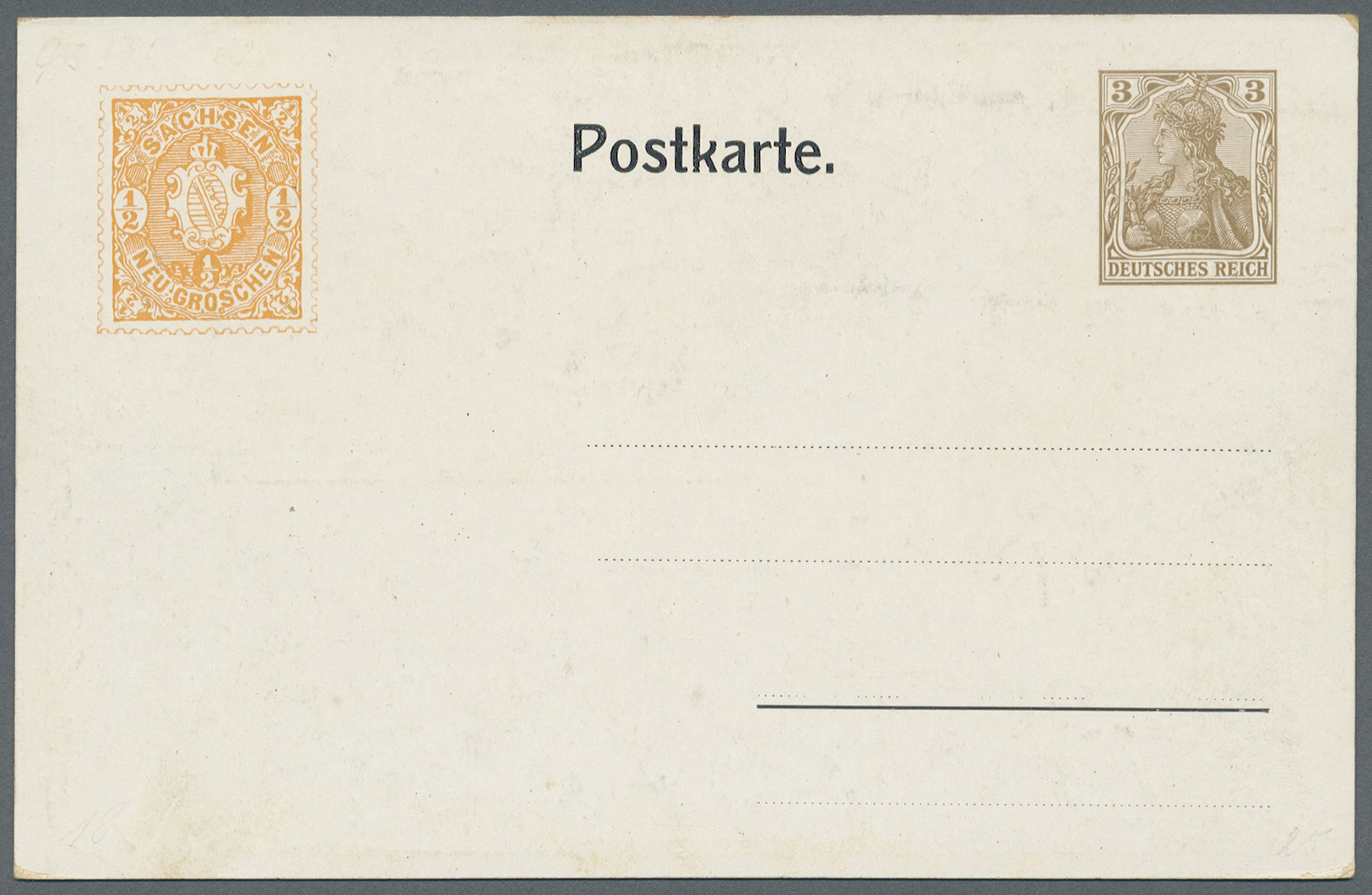 GA Deutsches Reich - Privatganzsachen: 1908, Lot von 10 Privat-Postkarten 3 Pf Germania "XX. Dt. Philat