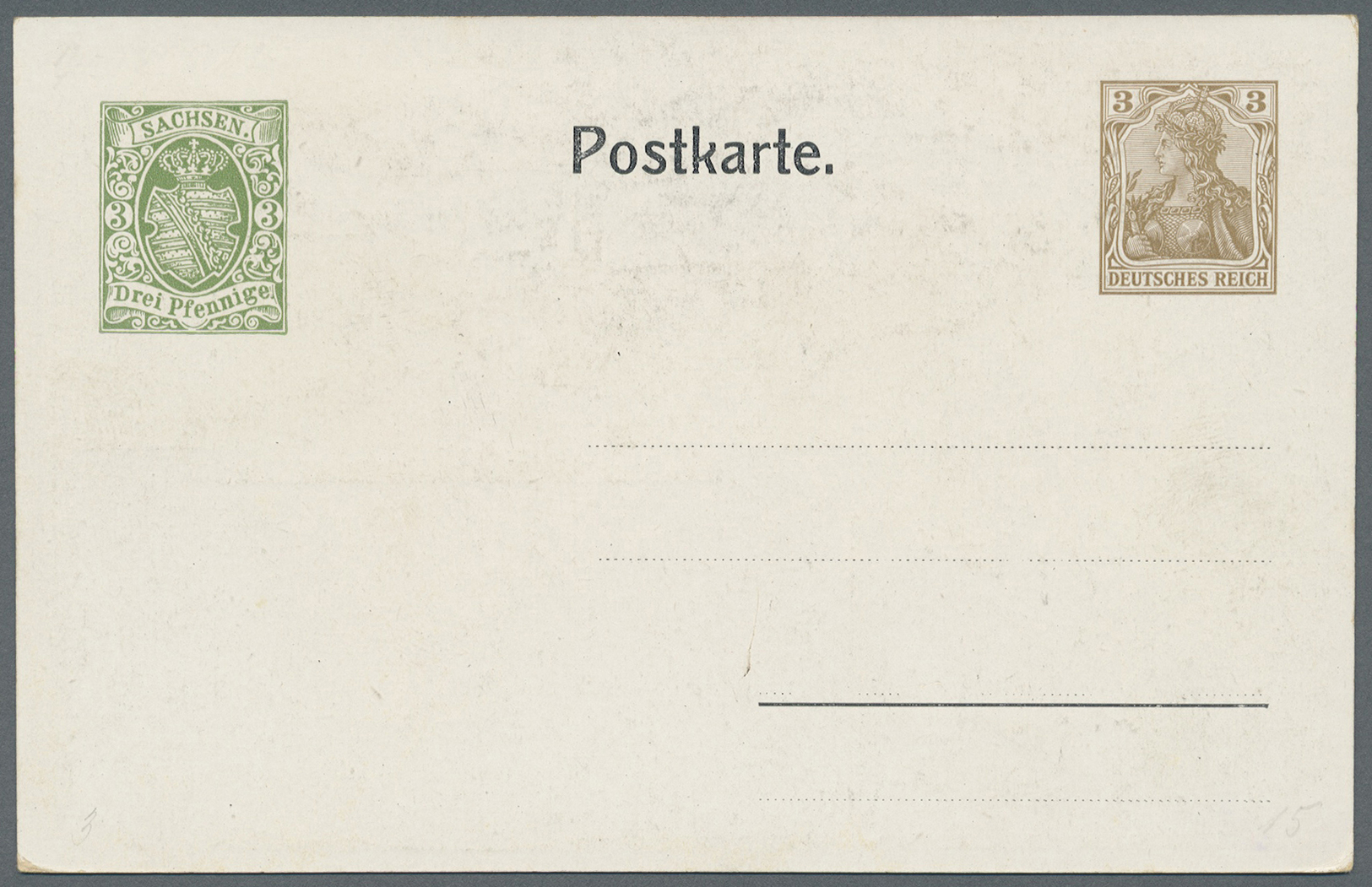 GA Deutsches Reich - Privatganzsachen: 1908, Lot von 10 Privat-Postkarten 3 Pf Germania "XX. Dt. Philat