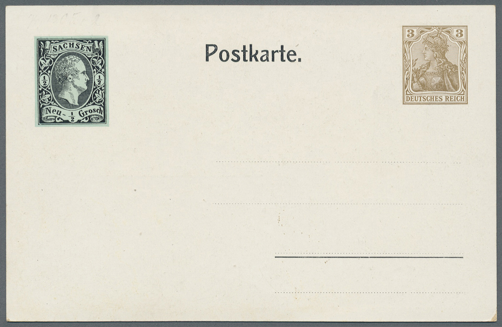 GA Deutsches Reich - Privatganzsachen: 1908, Lot von 10 Privat-Postkarten 3 Pf Germania "XX. Dt. Philat