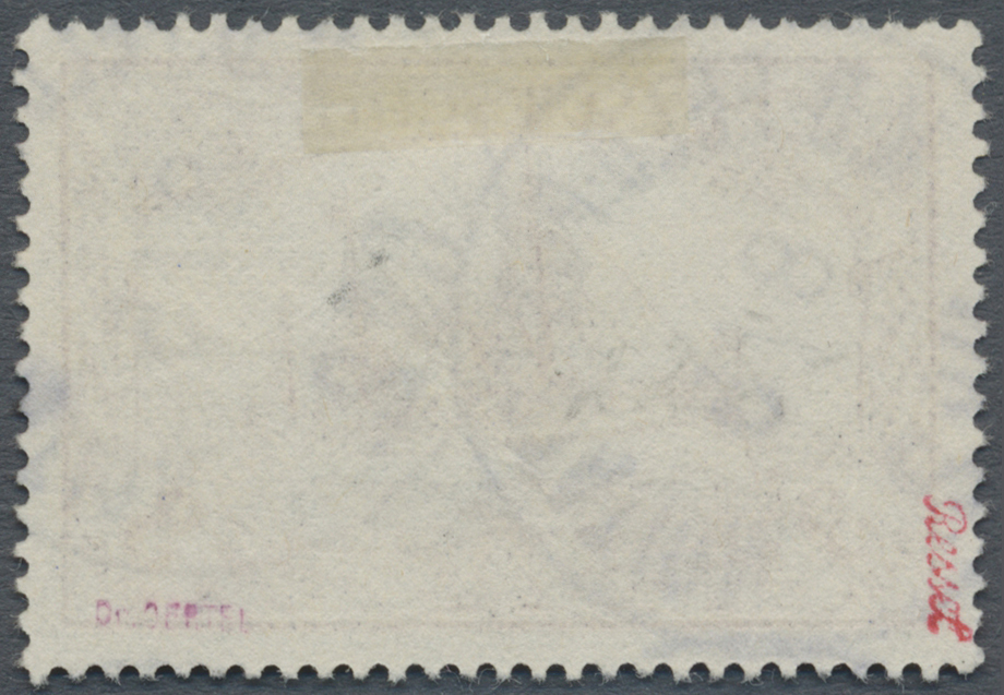 O Deutsche Post In China - Vorläufer: 1901, Petschili-Ausgaben, 3 Mark Kiautschou Violettschwarz Mit K - Chine (bureaux)