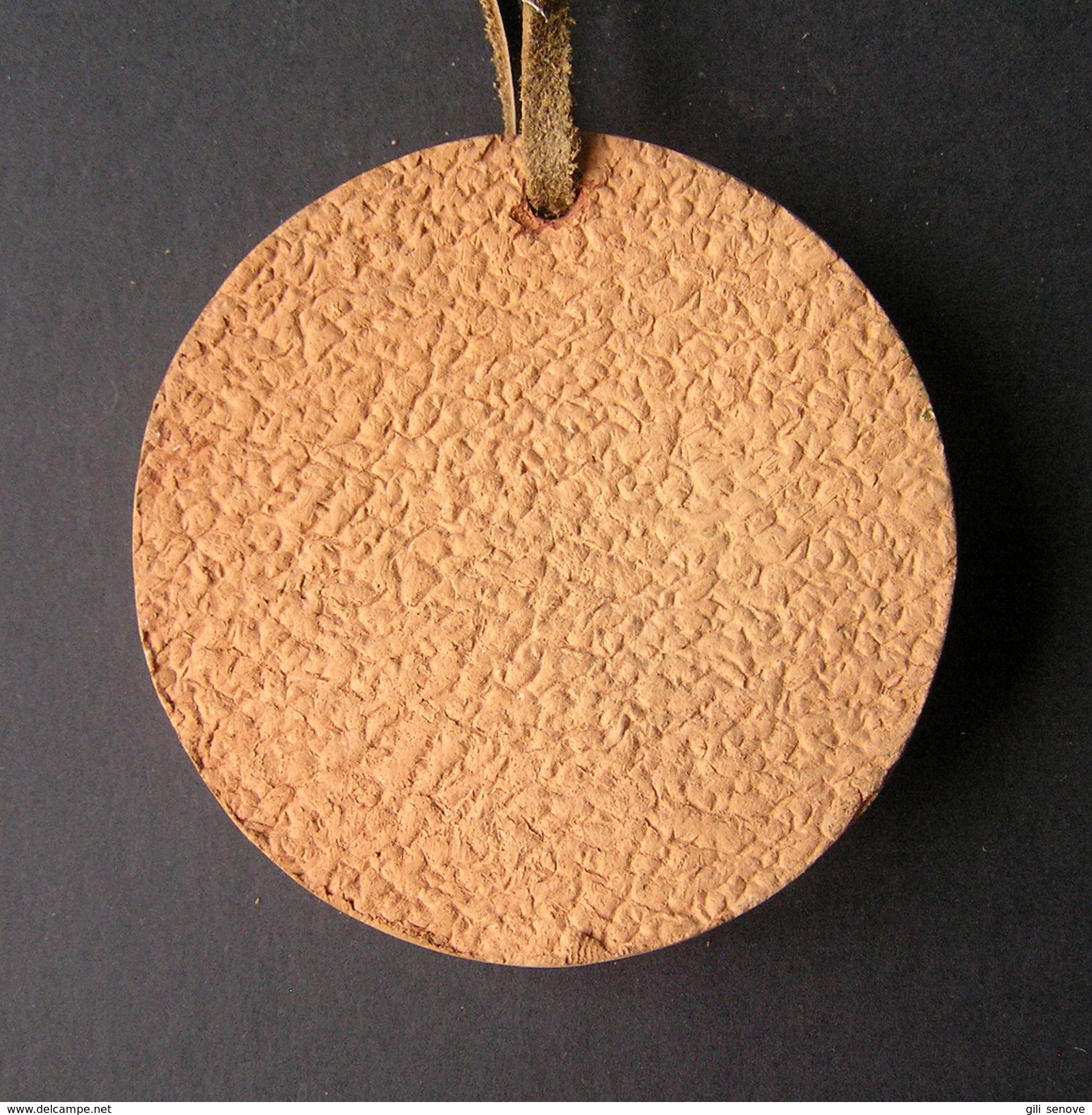 1982 Lithuania Viesvile Ceramic Medal - Otros & Sin Clasificación