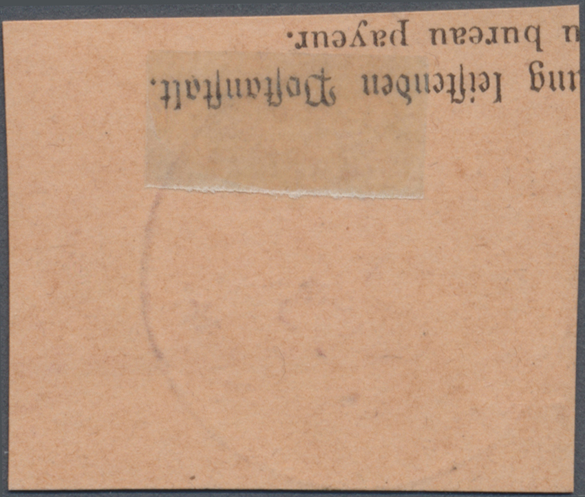 Brfst Deutsch-Neuguinea - Vorläufer: 1898, Sauber Gest. Briefstück Mit Etwas Zartem Stempelabdruck Von STE - Duits-Nieuw-Guinea