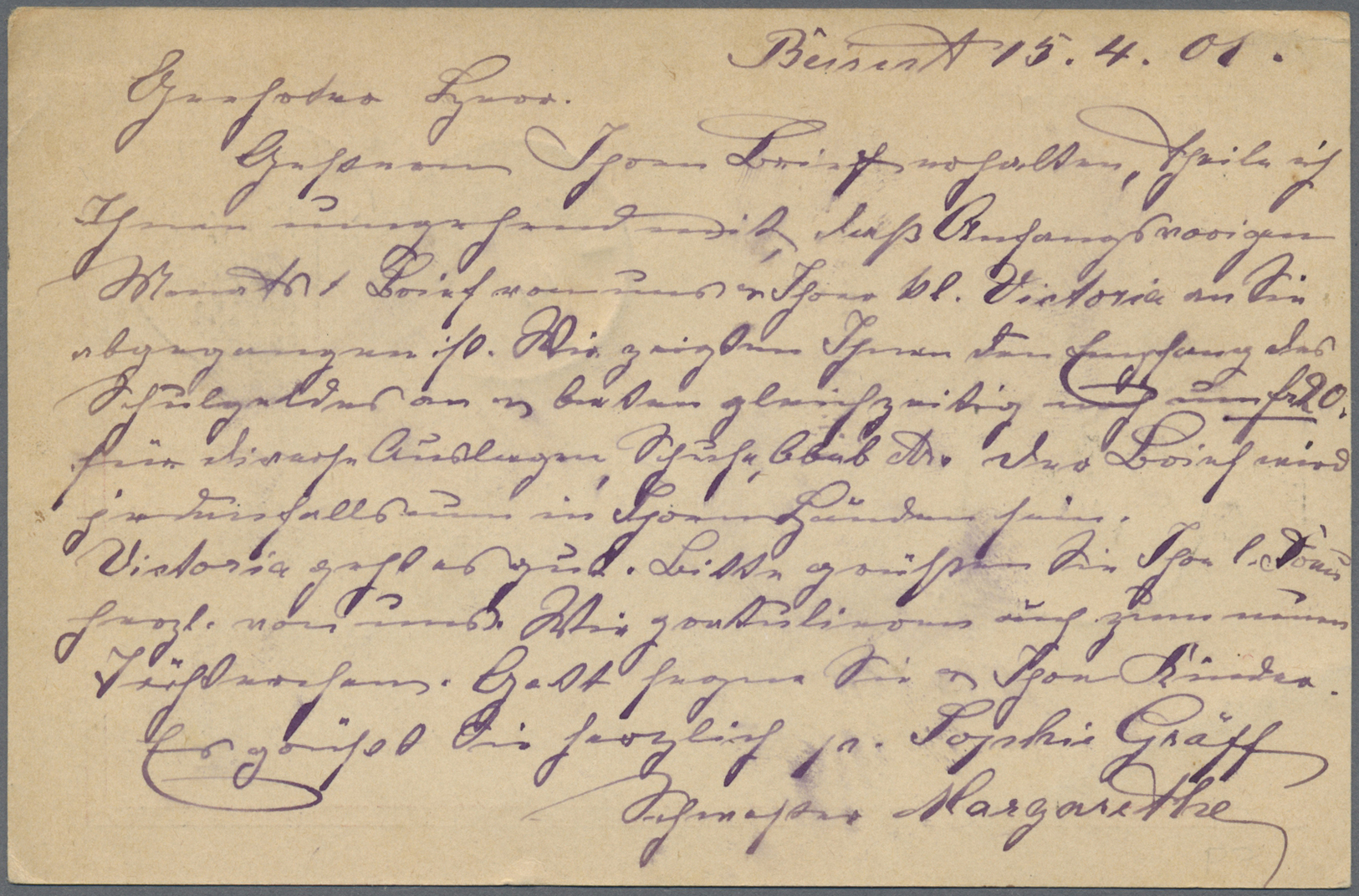 GA Deutsch-Ostafrika - Besonderheiten: 1901/1910, Zwei Eingehende Bedarfs-Belege (Ak. + GA-Karte) Aus D - Duits-Oost-Afrika