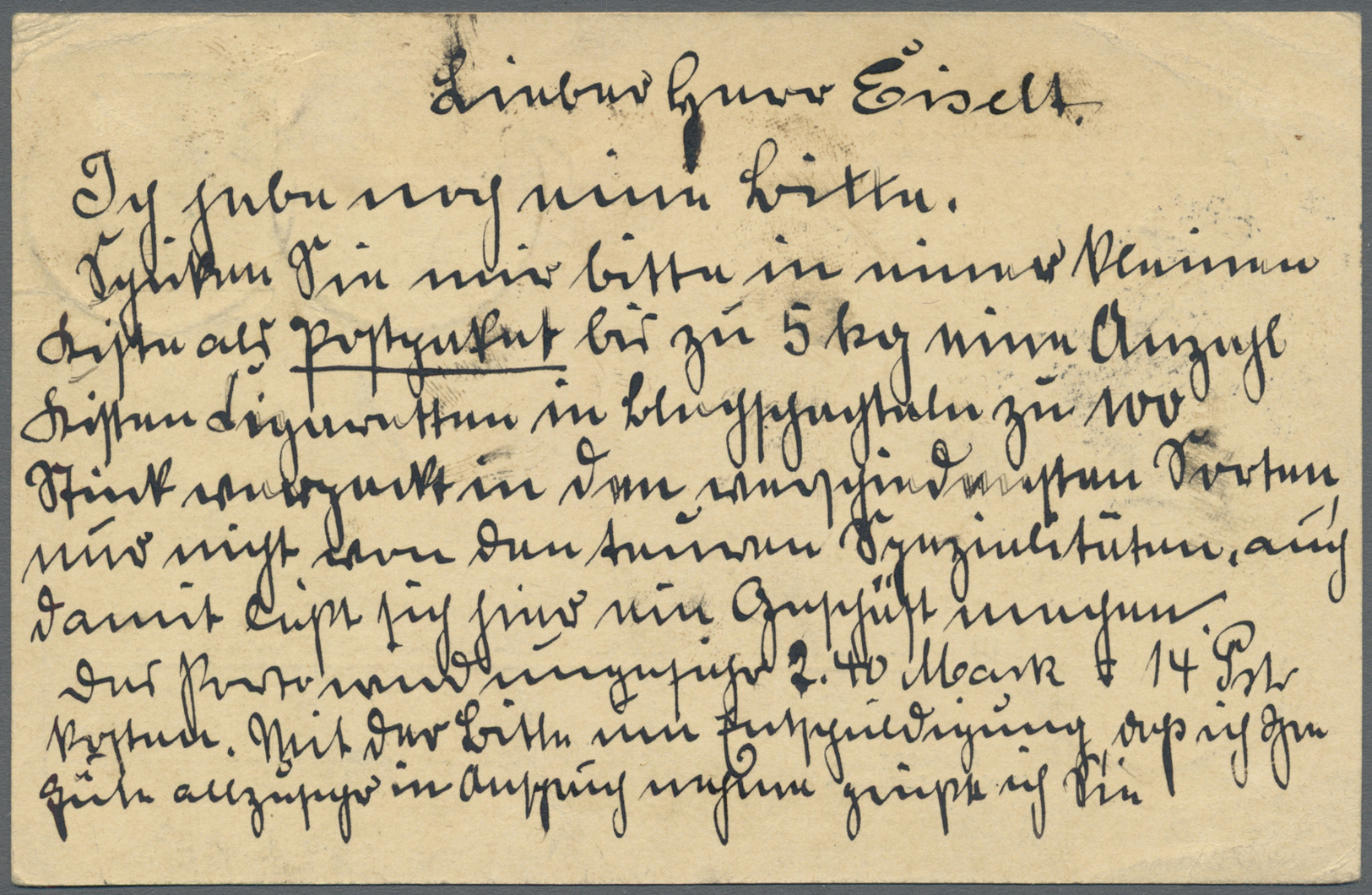 Br Deutsch-Ostafrika - Besonderheiten: 1905/1909, Drei Belege (GA-Karten Mit Zusatzfrankatur (2) Bzw. A - Duits-Oost-Afrika