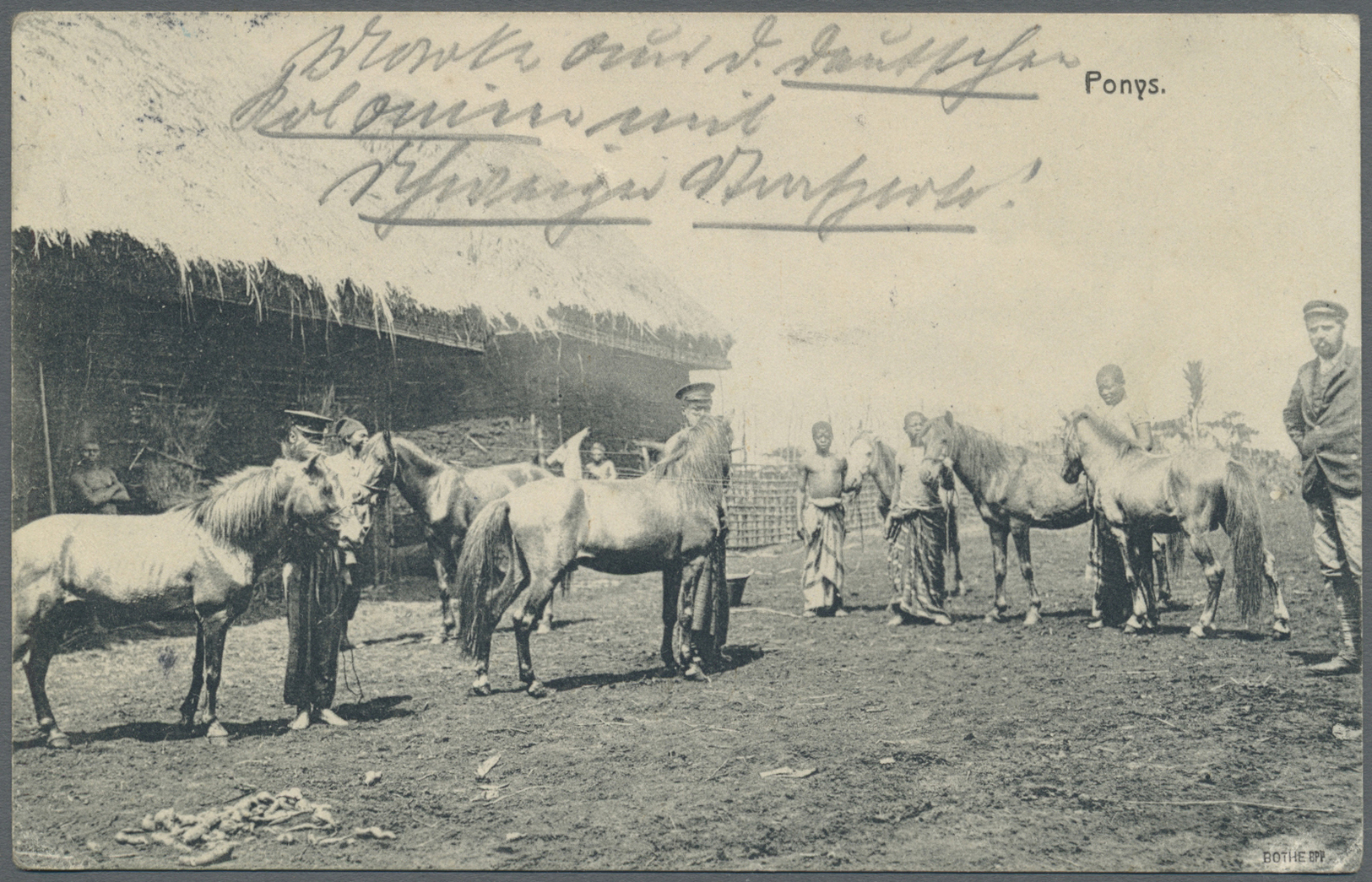 GA Deutsche Kolonien - Kamerun - Besonderheiten: 1907/1912, 3 Bedarfsbelege (GA-Kte (2), Und Ak Aus Kam - Kameroen