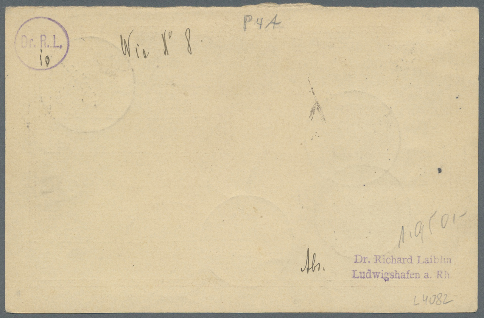 GA Deutsche Kolonien - Karolinen - Ganzsachen: 1902, 10 Pf. Ganzsachenkarte, Antwortteil, Mit Zfr 5 Pf. - Carolinen