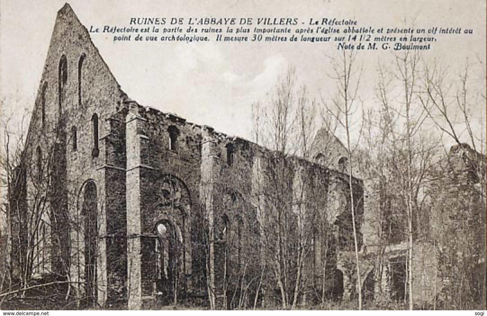 Ruines De L'abbaye De Villers - Le Refectoire [76] - Villers-le-Bouillet