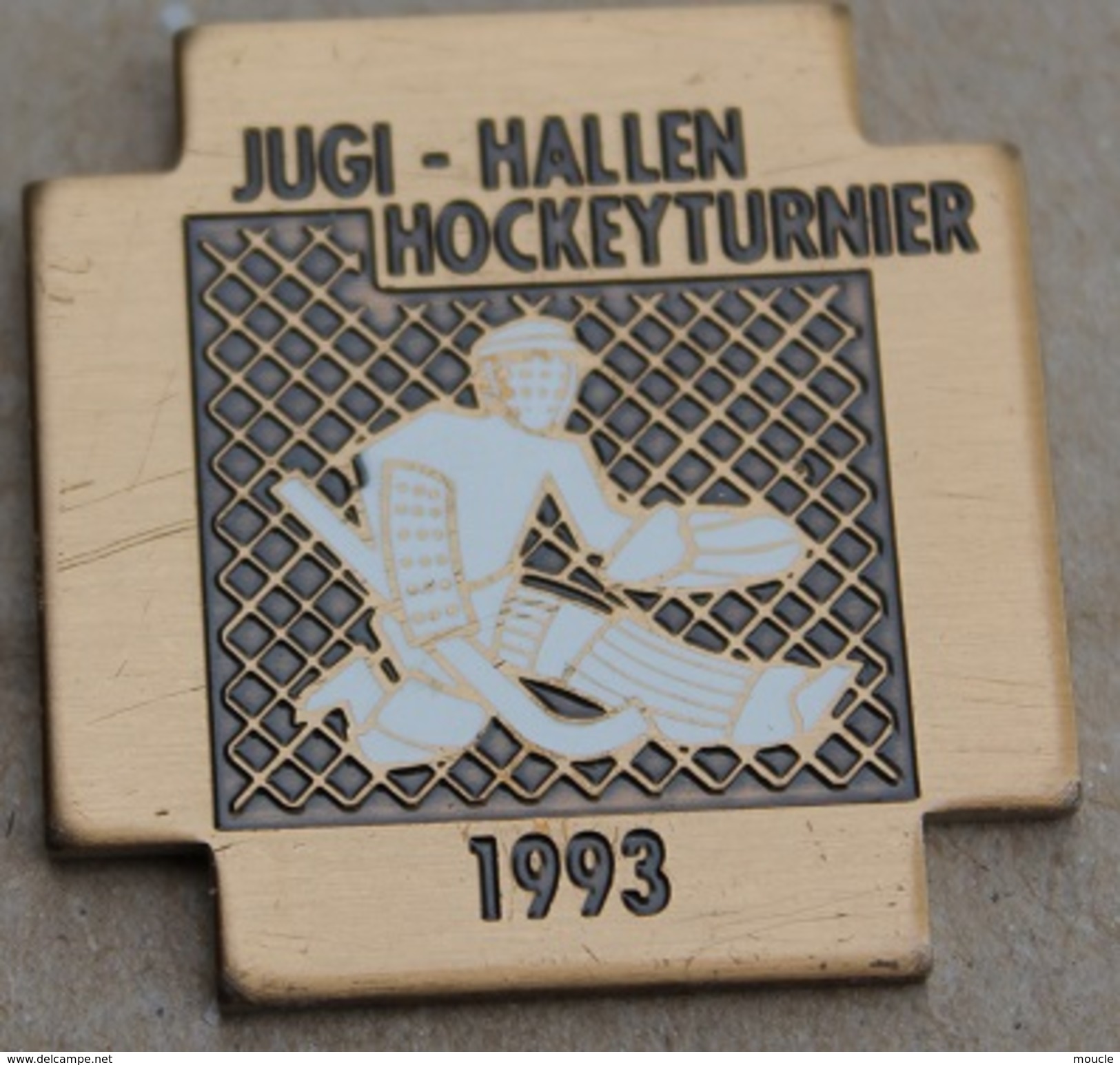 HOCKEY SUR GLACE - JUGI - HALLEN HOCKEYTURNIER - TOURNOI - 1993 - GARDIEN - EISHOCKEY TORHÜTER -               (17) - Sports D'hiver