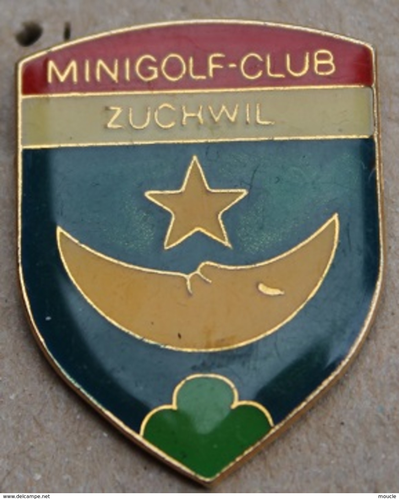 MINI GOLF CLUB - ZUCHWIL - SCHWEIZ - SUISSE - LUNE - ETOILE -STAR - MOON  -               (17) - Golf