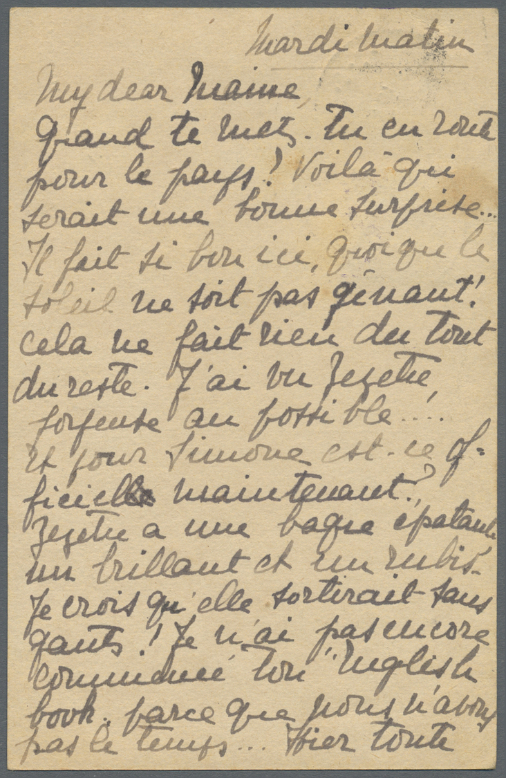 GA Deutsche Besetzung I. WK: Landespost In Belgien: 3 Cent, Seltene Abstandstype II Auf Portorichtigem - Bezetting 1914-18