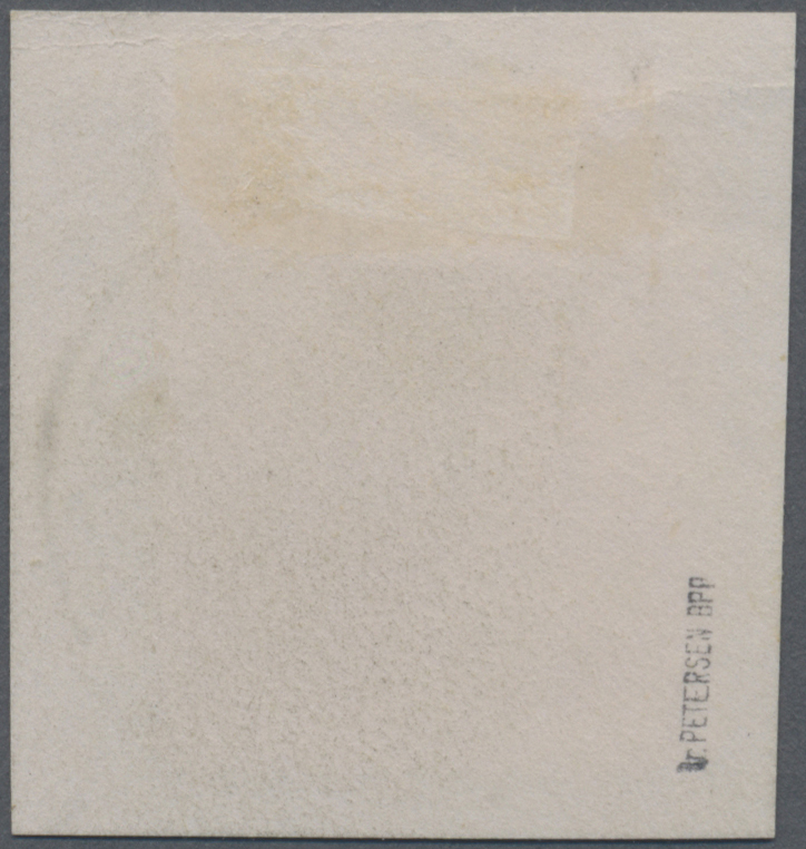 Brfst Memel: 1923, 15 C. Auf 25 M. Lebhaftrötlichorange Auf Briefstück, Kabinett, Signiert Dr. Petersen BP - Memel (Klaïpeda) 1923