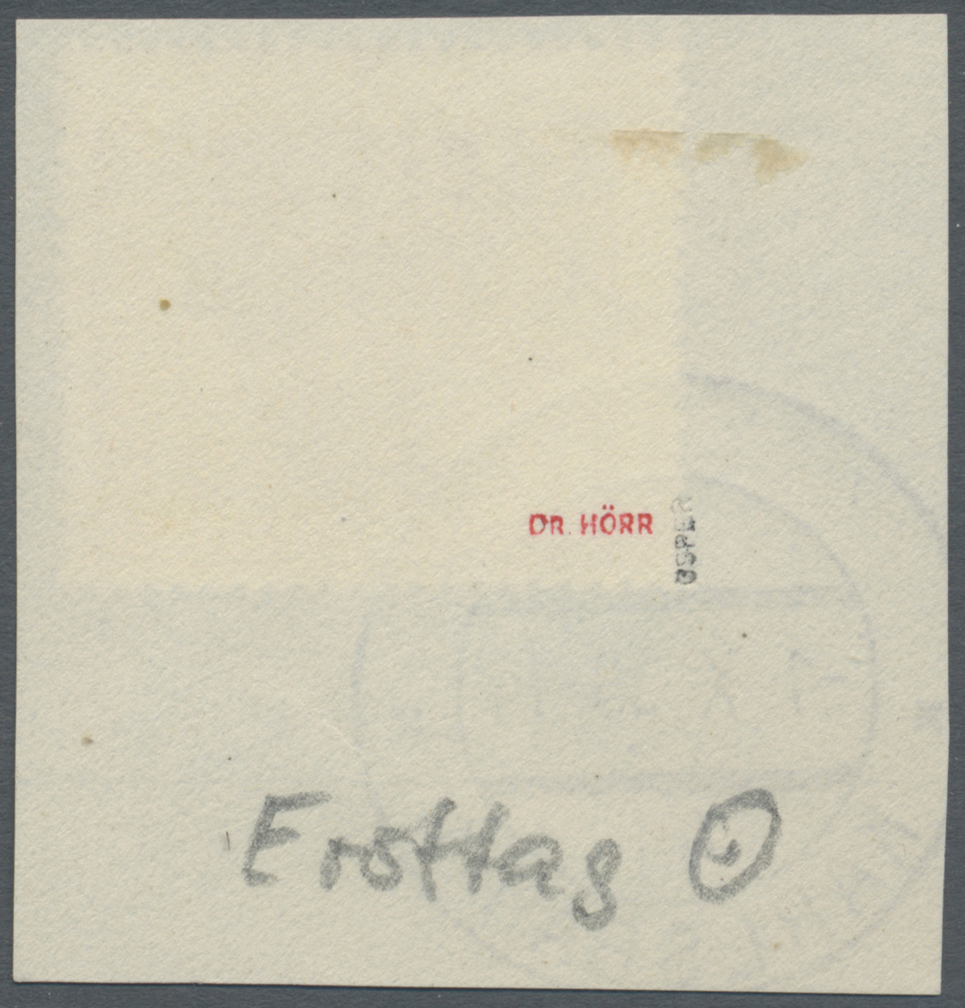 Brfst Sudetenland - Karlsbad: 1938, 40 H. Portomarke Mit Ersttagsstempel "KARLSBAD 4d 1.X.38" Auf Briefstü - Région Des Sudètes