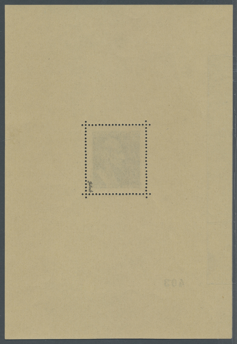 ** Dt. Besetzung II WK - Böhmen Und Mähren: 1943, Der Sog. Heydrich-Block Mit Der Nummer "403" Und Dazu - Occupation 1938-45