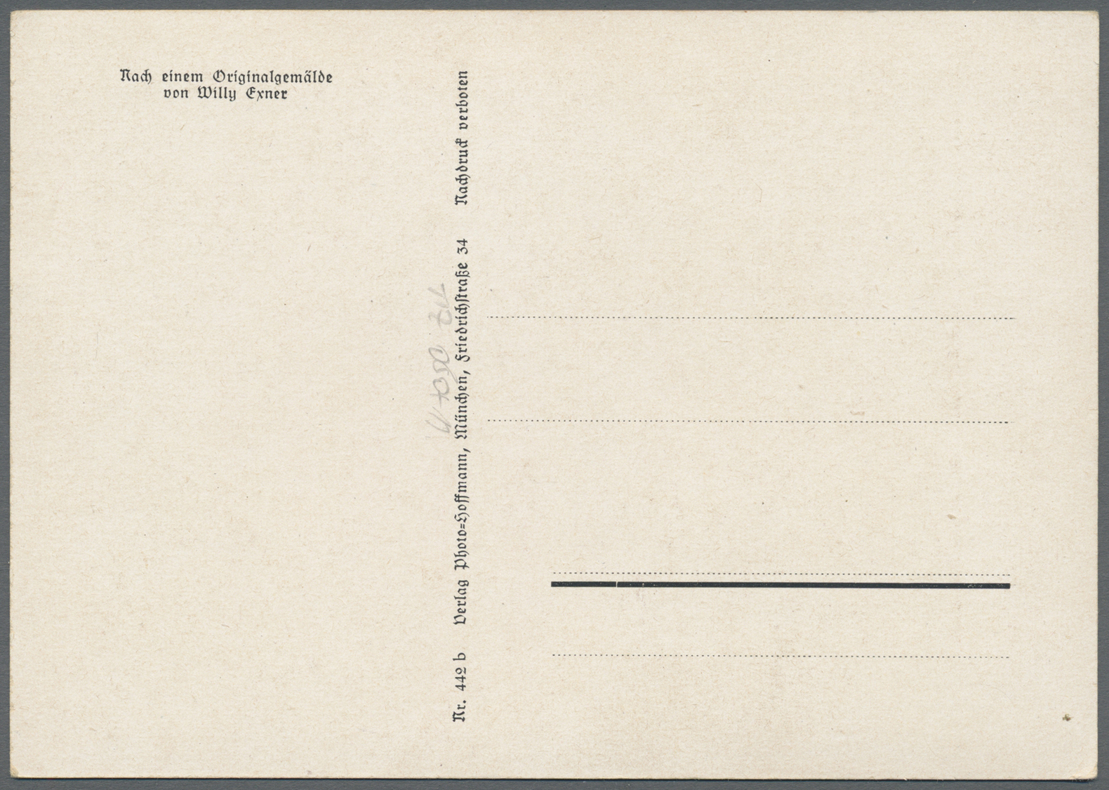 Br Dt. Besetzung II WK - Generalgouvernement: 1944. Maximumkarte "Hitler" Mit Pass. Marke 84gr+1zl (ER- - Occupation 1938-45