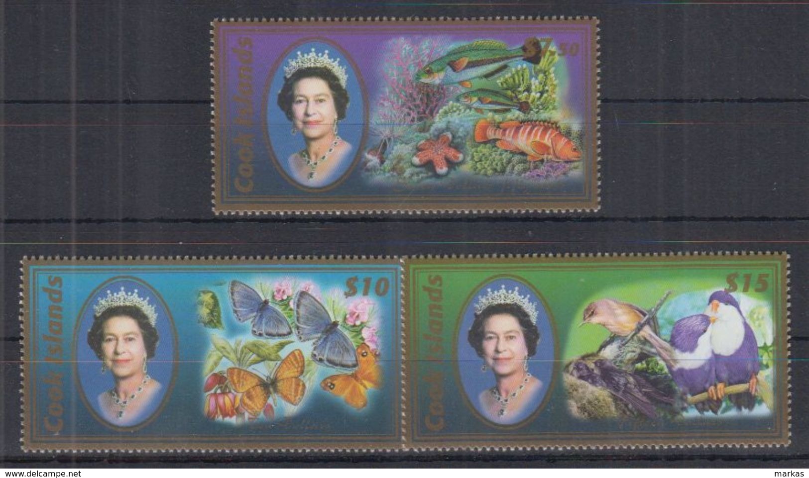 O52. Cook Islands - MNH - Marine Life - Meereswelt