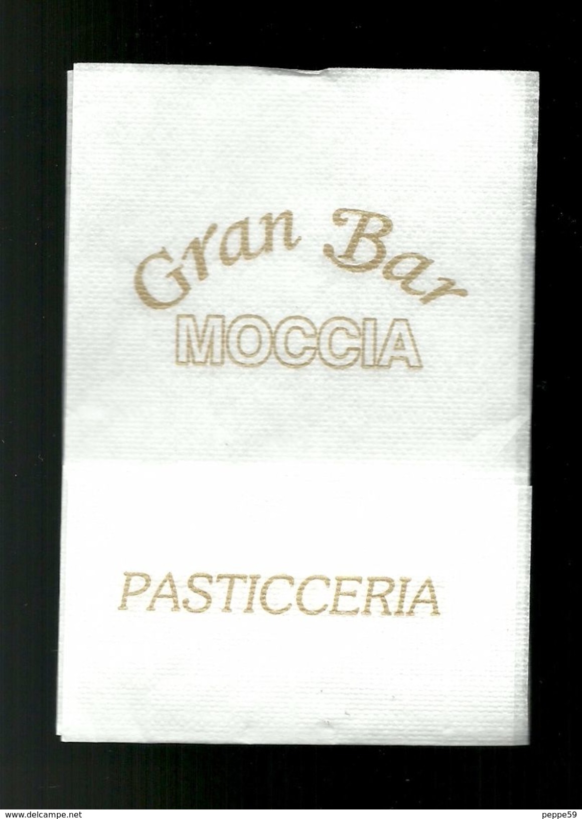 Tovagliolino Da Caffè - Caffè Moccia - Tovaglioli Bar-caffè-ristoranti