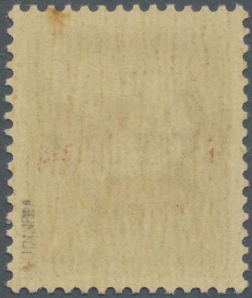 ** Dt. Besetzung II WK - Zante: 1943, 50 C. Flugpostmarke Mit Kopfstehendem Aufdruck In Rot, Postfrisch - Bezetting 1938-45