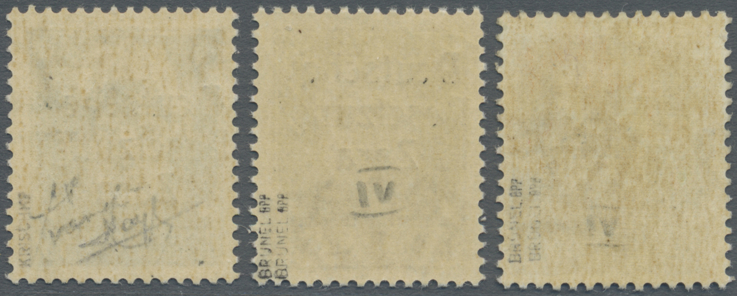 **/* Dt. Besetzung II WK - Zara: 1943, 15 Cent., 30 Cent. Und 35 Cent. Freimarken Von Italien Mit Aufdruc - Occupation 1938-45