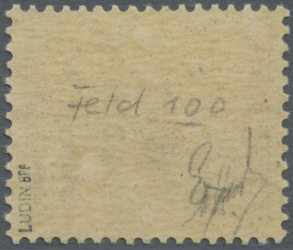 ** Dt. Besetzung II WK - Zara - Portomarken: 1943, Portomarken: 1 Lire Mit Aufdruck Zara In Der Type "I - Occupation 1938-45