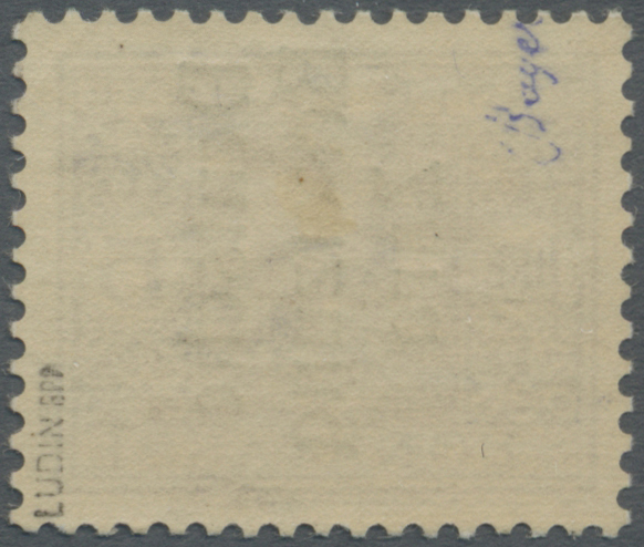 * Dt. Besetzung II WK - Zara - Portomarken: 1943, Portomarken: 5 Lire Mit Aufdruck Zara In Der Type "I - Bezetting 1938-45