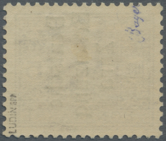 * Dt. Besetzung II WK - Zara - Portomarken: 1943, Portomarken: 5 Lire Mit Aufdruck Zara In Der Type "I - Occupation 1938-45