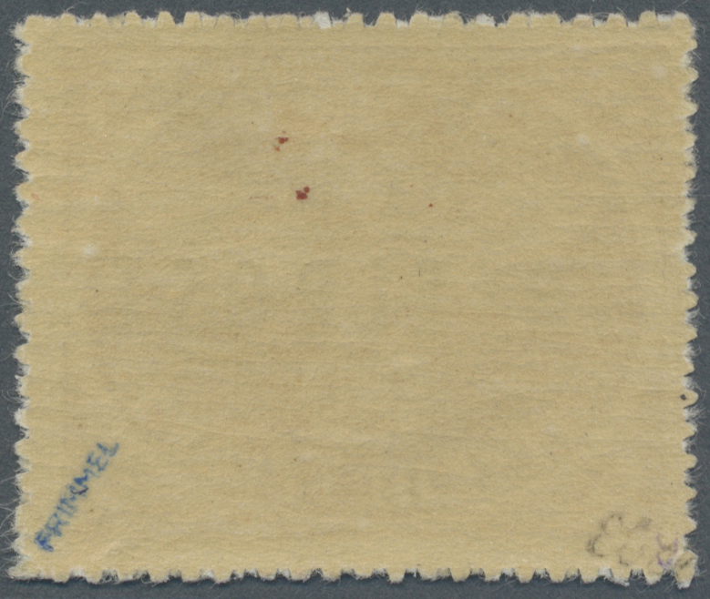 ** Feldpostmarken: 1944, Rhodos-Aufdruck Auf Durchstochener Feldpostzulassungsmarke Mi. Nr. 2Bx, Sehr G - Autres & Non Classés