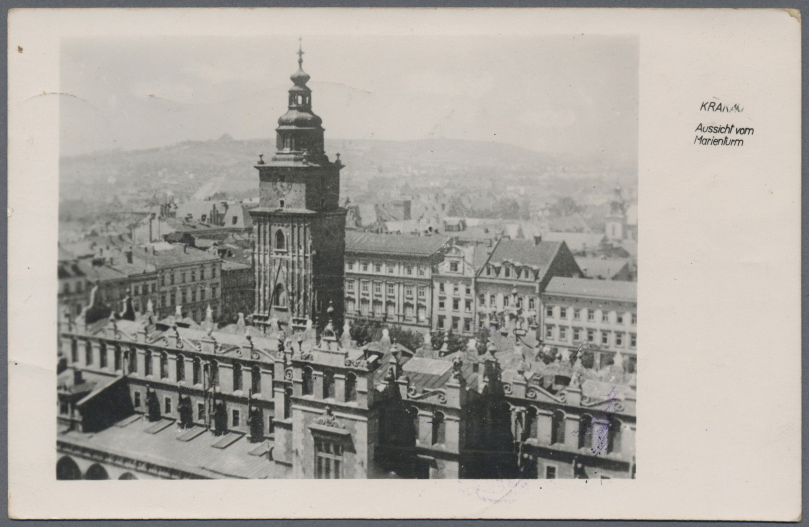 Br KZ-Post: 1944, Feldpostkarte Mit Maschinenhalbstempel Krakau Und Prüfstempel "Kdr. D. Str. B. I. Weh - Brieven En Documenten