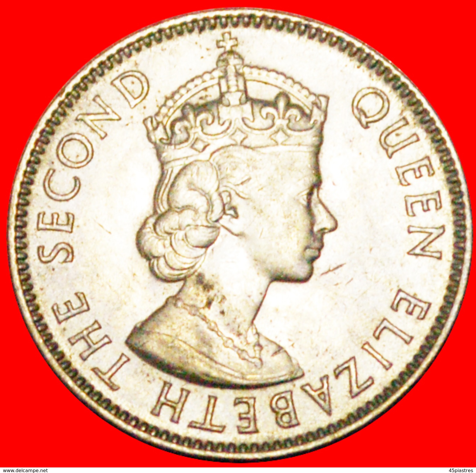 • GREAT BRITAIN: EAST AFRICA ★ 50 CENTS 1956KHN UNCOMMON! LOW START &#x2605; NO RESERVE! - British Colony