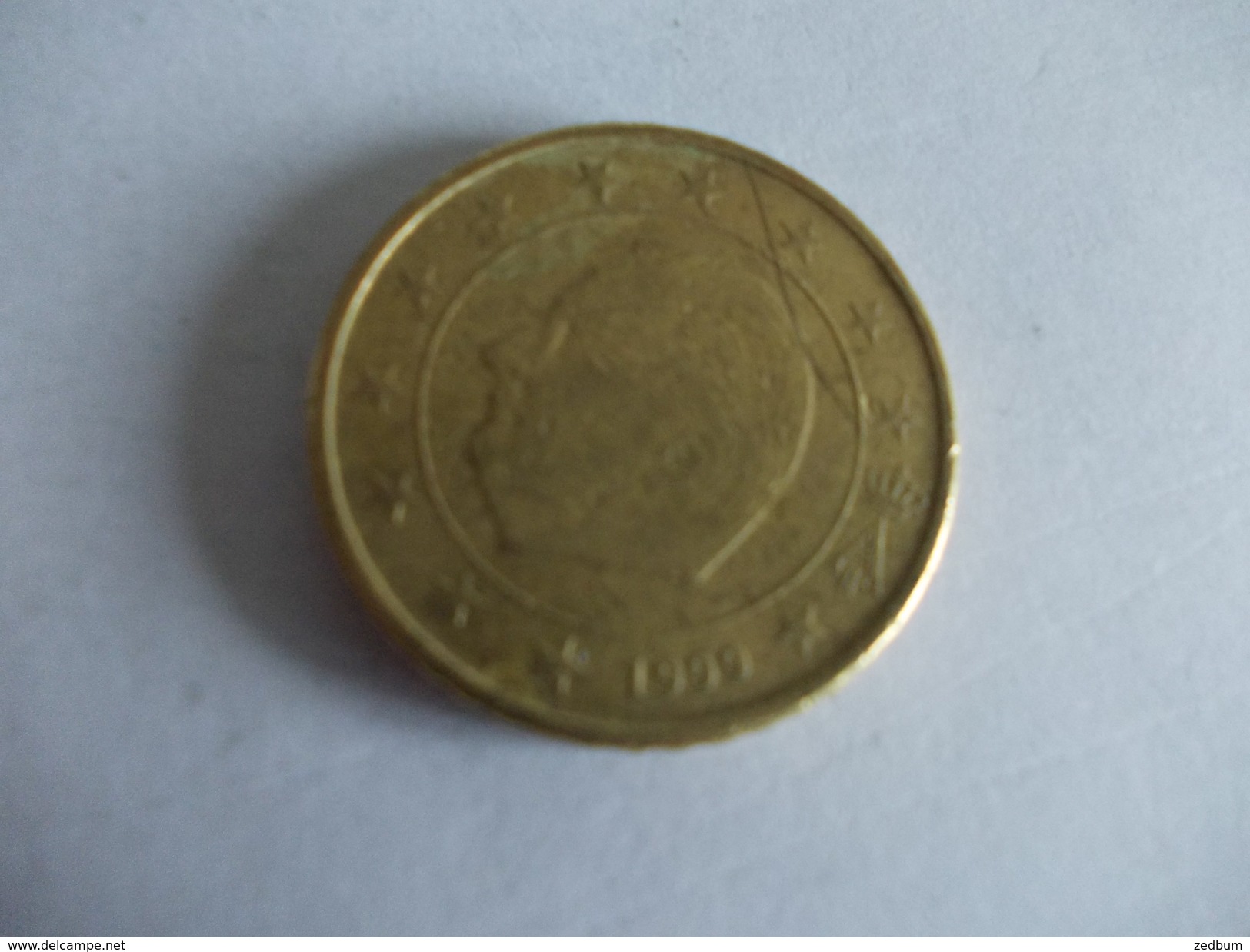 Monnaie Pièce De 50 Centimes D' Euro De Belgique Année 1999 Valeur Argus 1 &euro; - Belgien