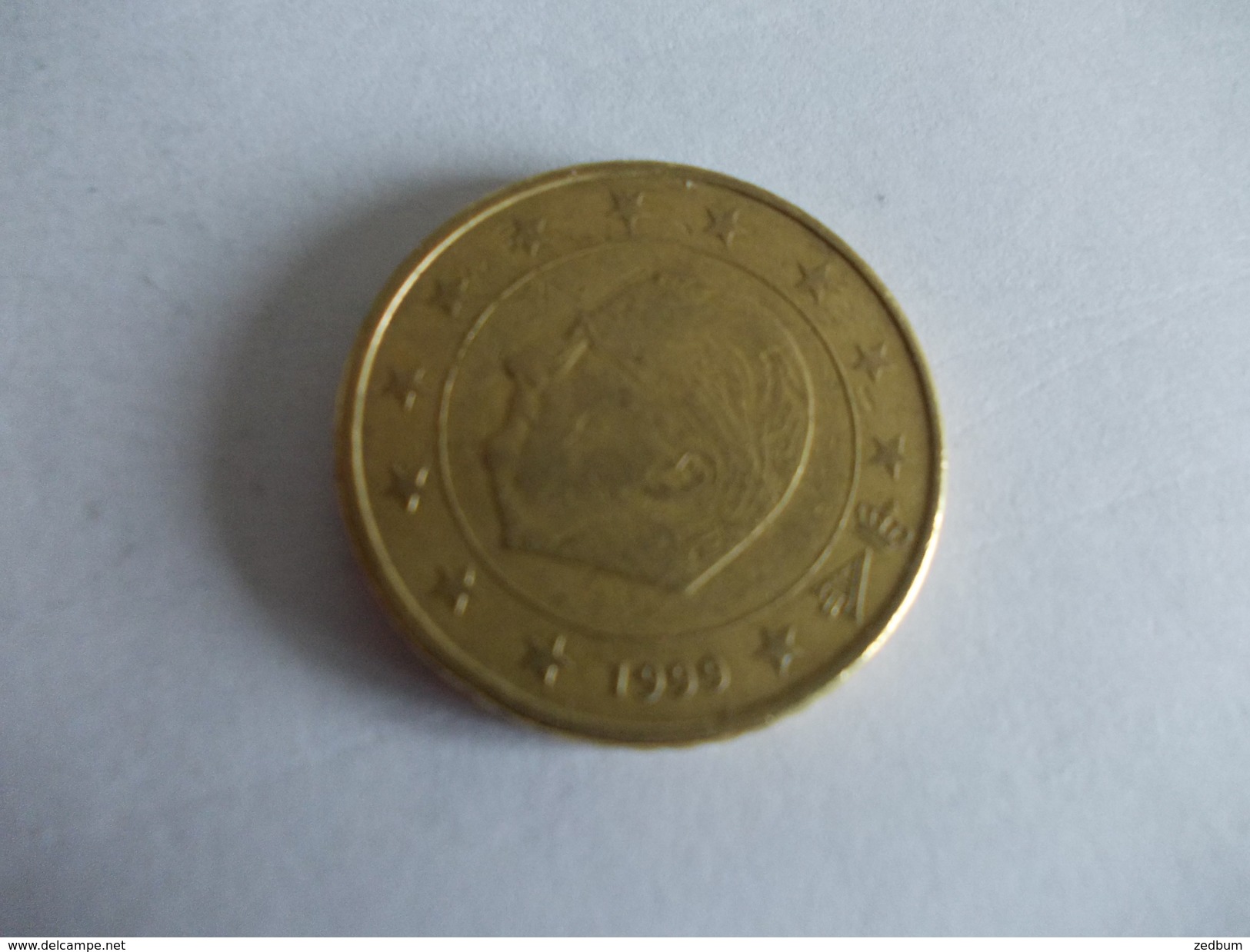 Monnaie Pièce De 50 Centimes D' Euro De Belgique Année 1999 Valeur Argus 1 &euro; - Belgien