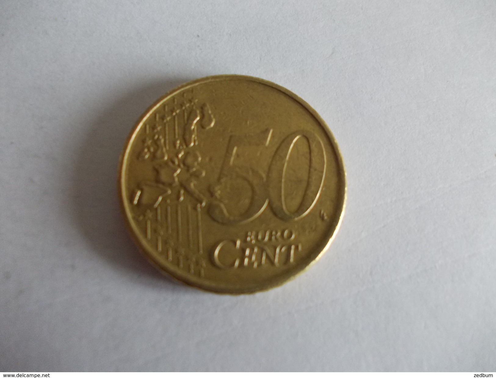 Monnaie Pièce De 50 Centimes D' Euro De Belgique Année 1999 Valeur Argus 1 &euro; - België