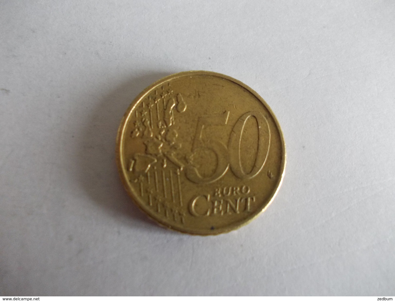 Monnaie Pièce De 50 Centimes D' Euro De Belgique Année 1999 Valeur Argus 1 &euro; - België