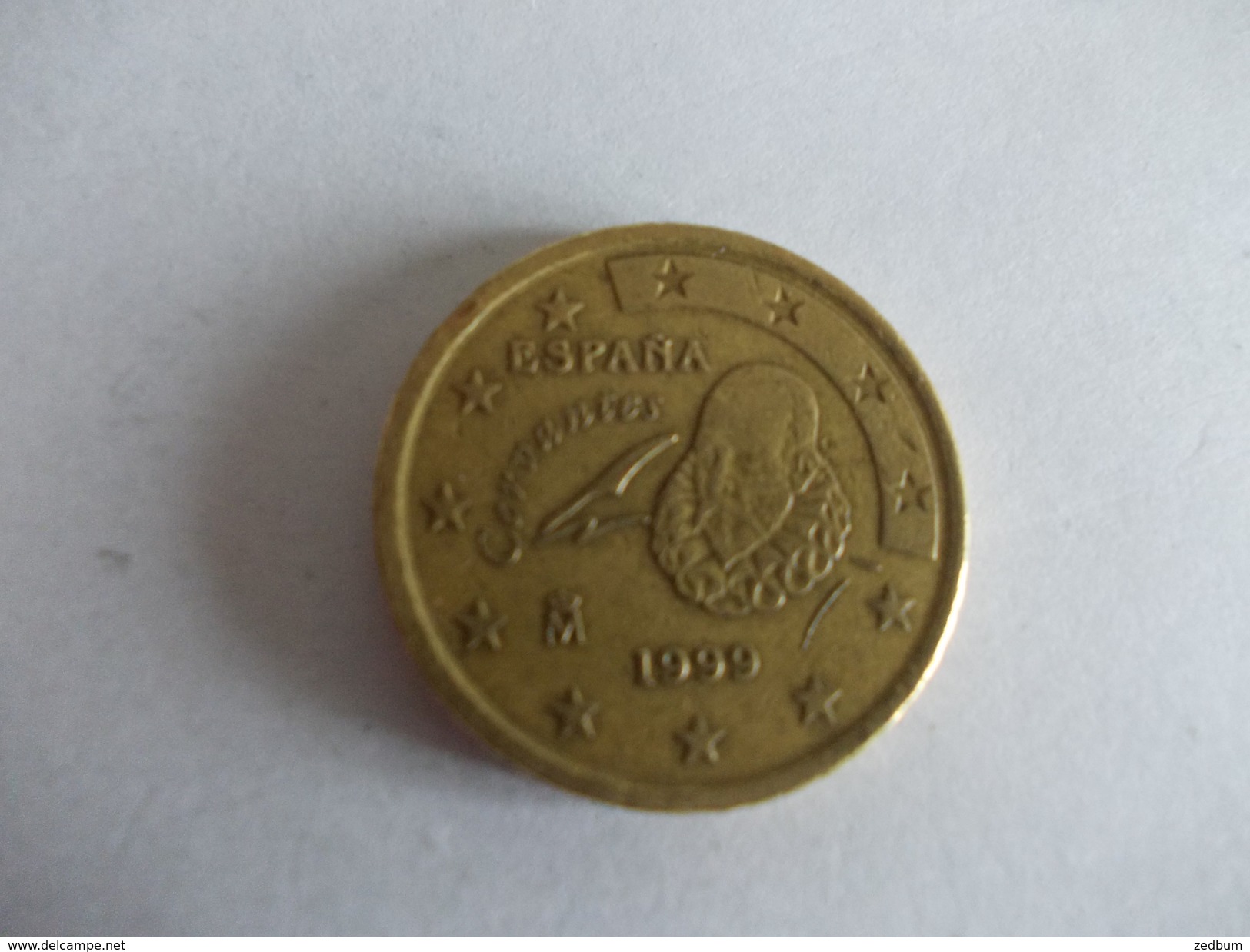 Monnaie Pièce De 50 Centimes D' Euro De Espagne Année 1999 Valeur Argus 1 &euro; - Espagne