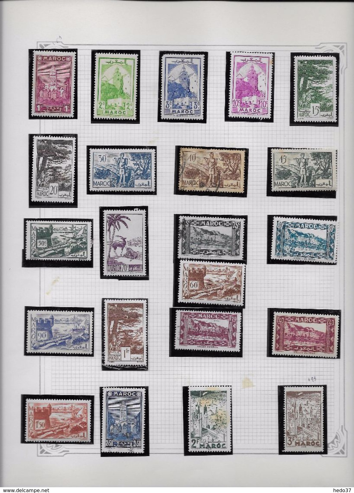 Maroc - Collection - Tous états - 11 Scans - Altri & Non Classificati