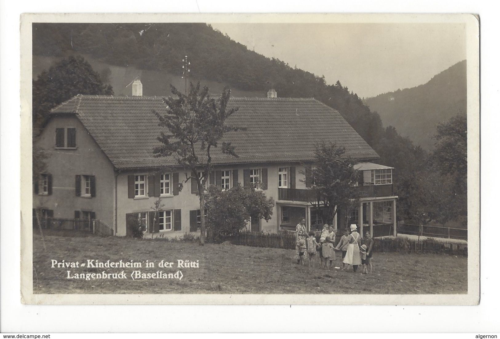 17683 - Privat Kinderheim In Der Rütti Langenbrück - Langenbruck