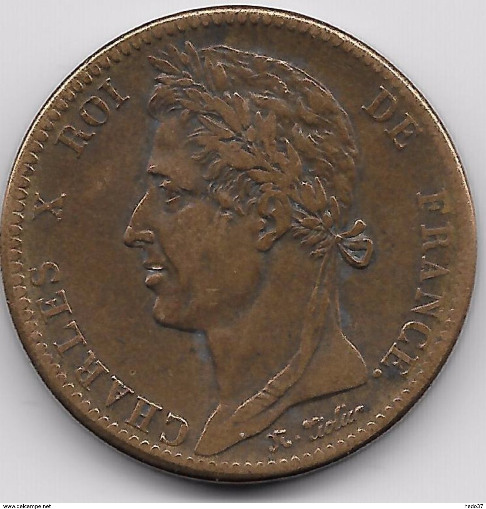 Colonies Françaises - Charles X - 10 Centimes 1829 A - Autres & Non Classés