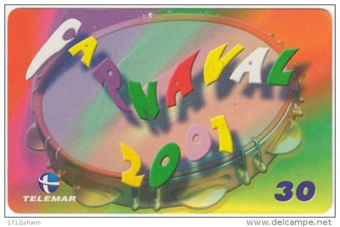 BRASIL F-464 Magnetic Telemar - Event, Carnival - Used - Brazil