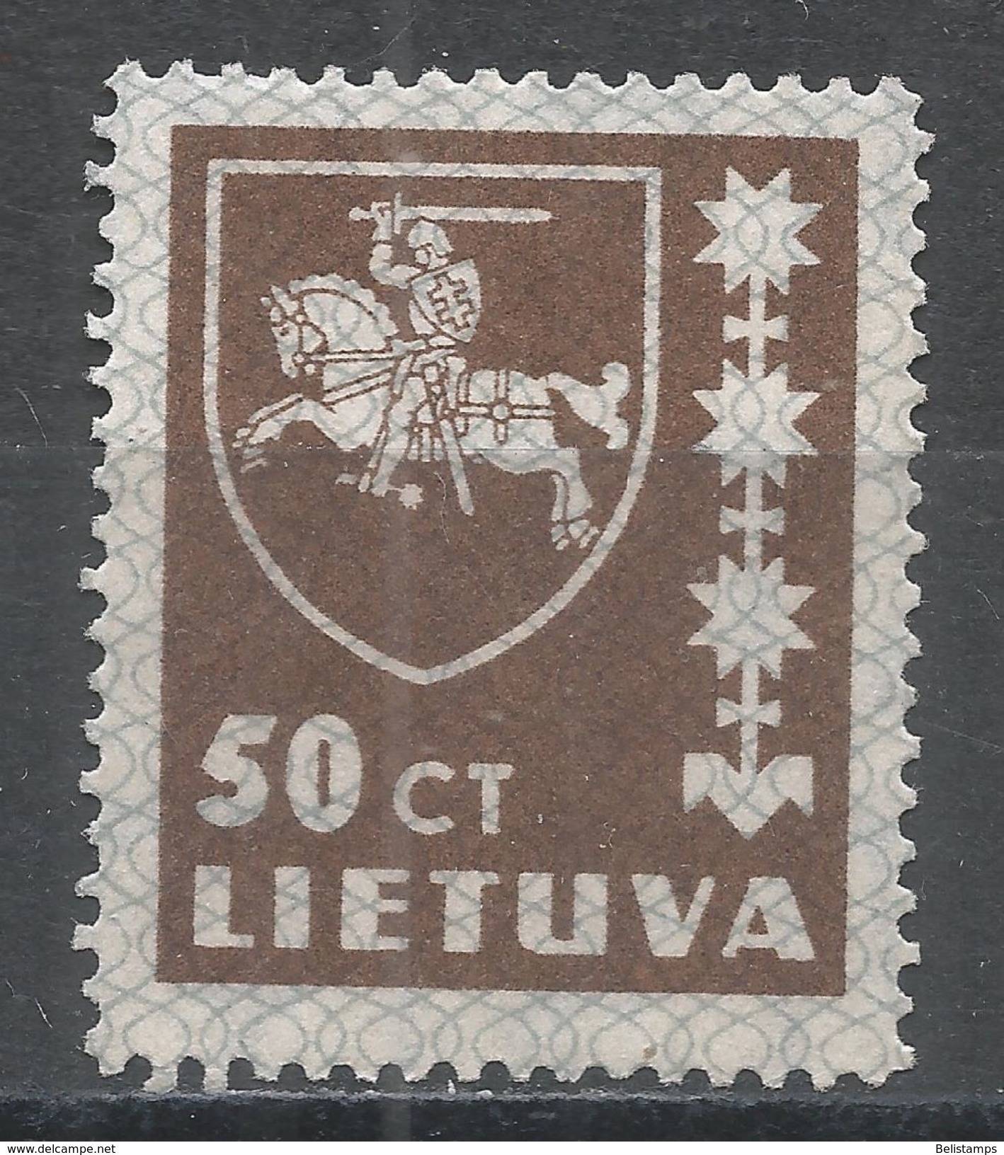 Lithuania 1937. Scott #304 (M) Arms - Lituanie