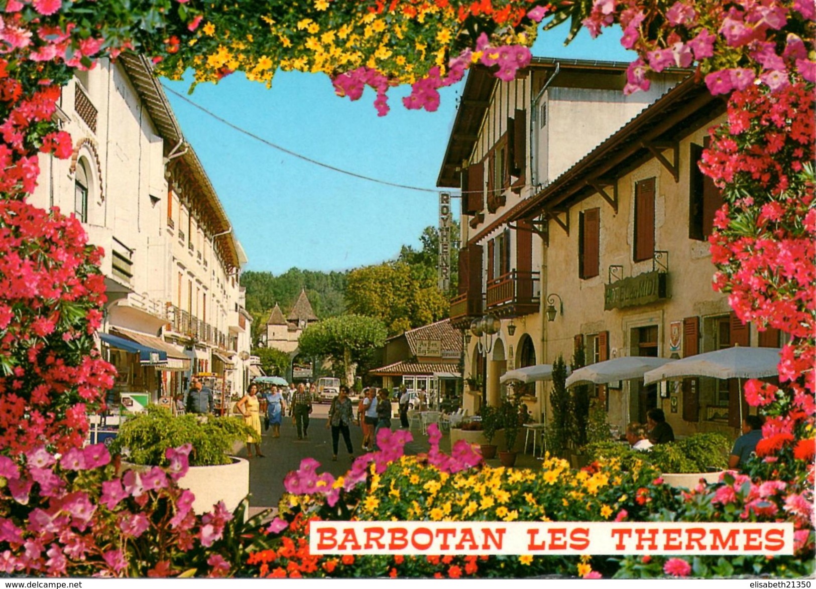 Barbotan Les Thermes : Rue Pitonne - Barbotan