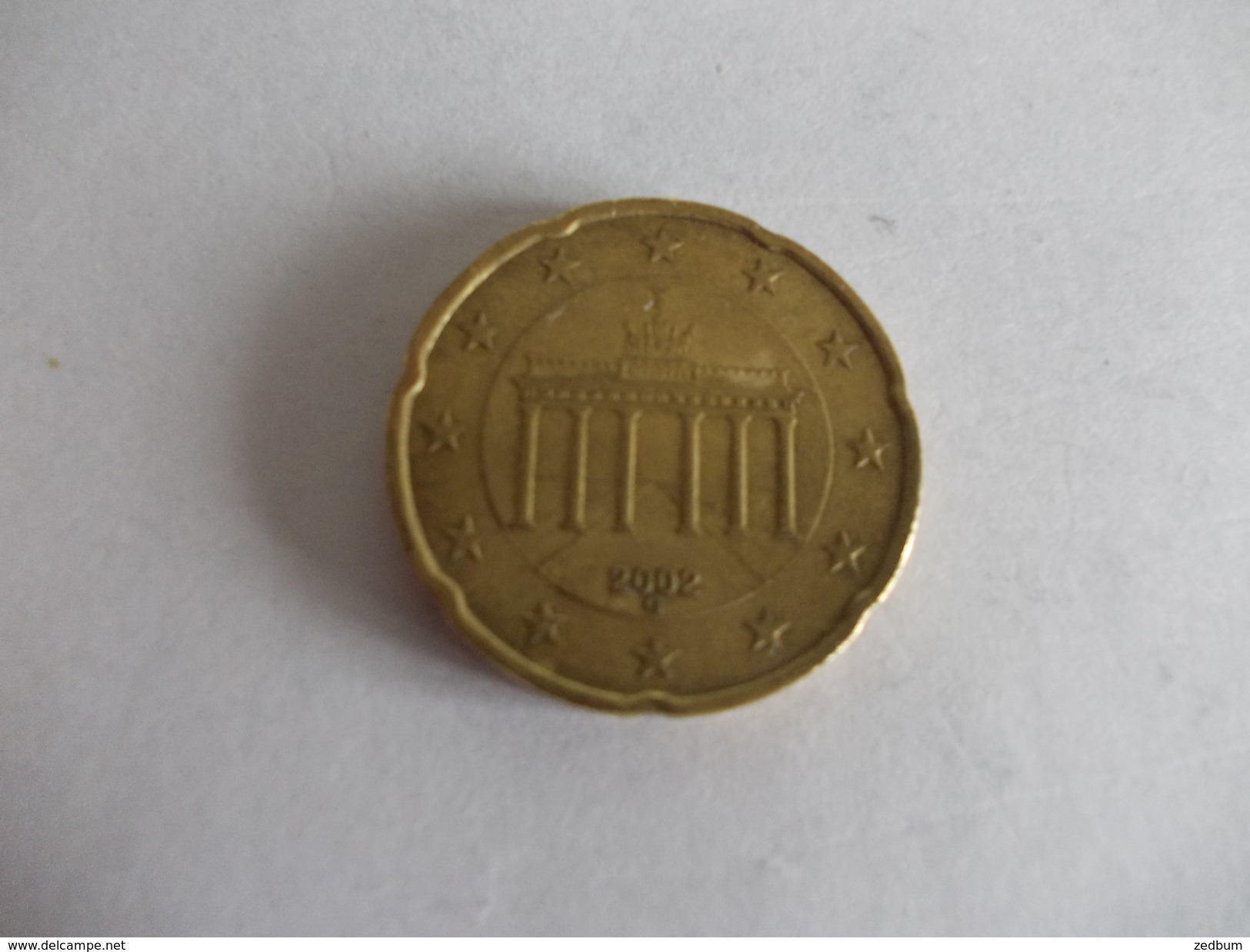 Monnaie Pièce De 20 Centimes D' Euro De Allemagne Année 2002 Valeur Argus 1 &euro; - Allemagne