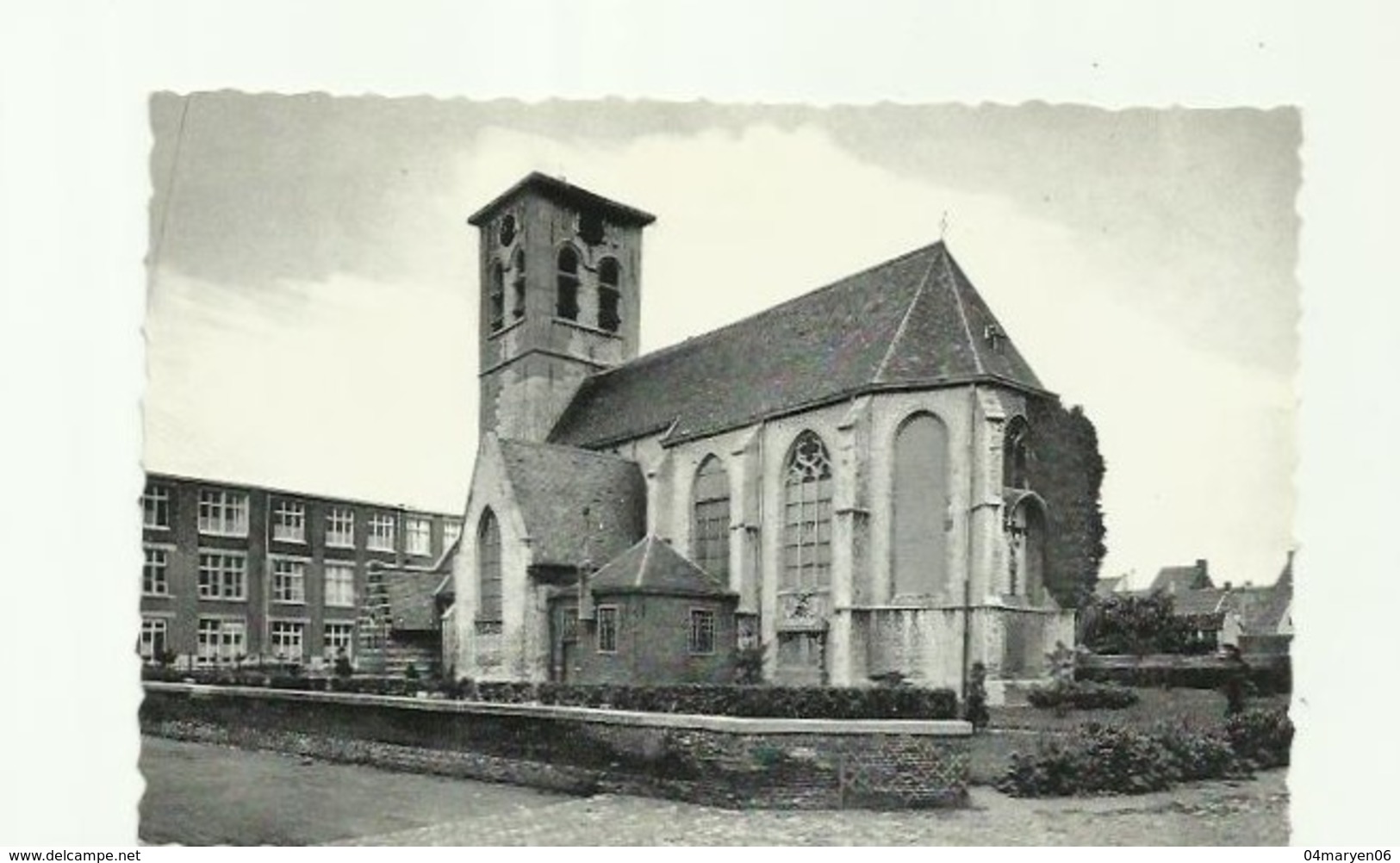 -  BORSBEEK   * ""  St.-Jacobskerk  En Kostschool. - Borsbeek