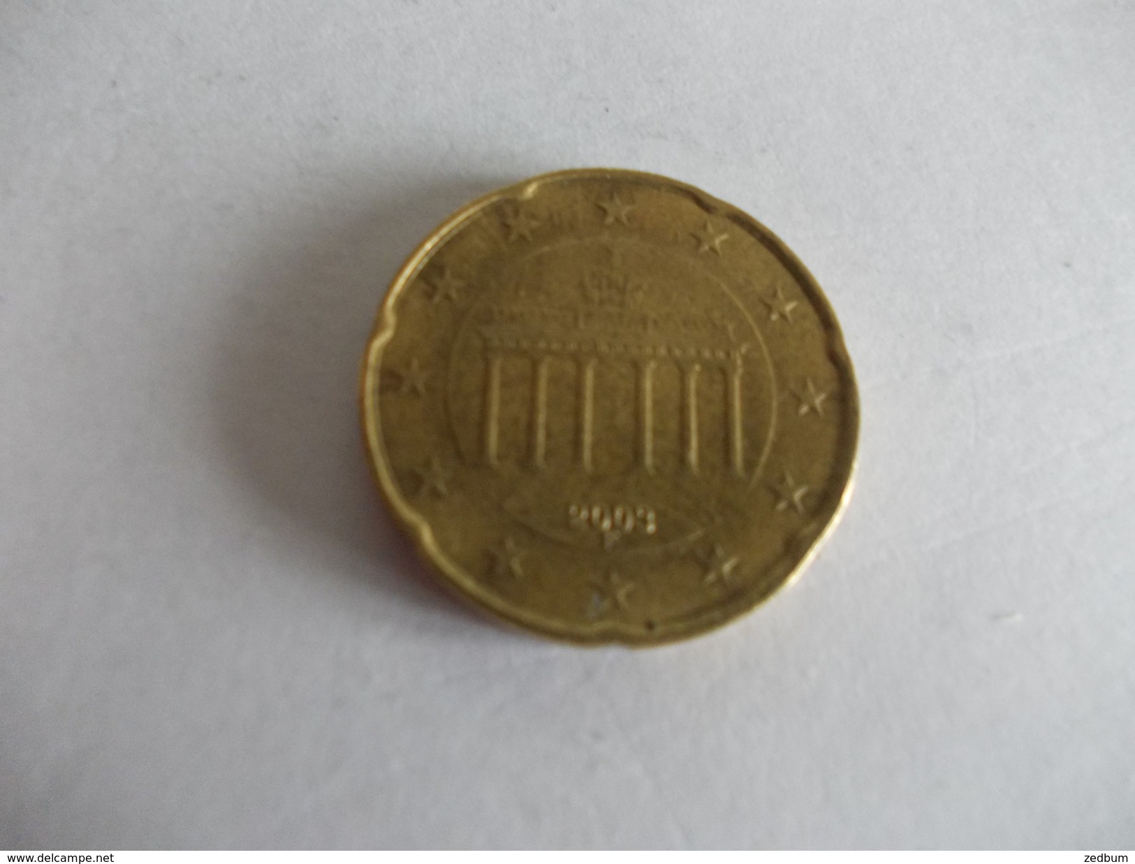 Monnaie Pièce De 20 Centimes D' Euro De Allemagne Année 2003 Valeur Argus 1 &euro; - Allemagne