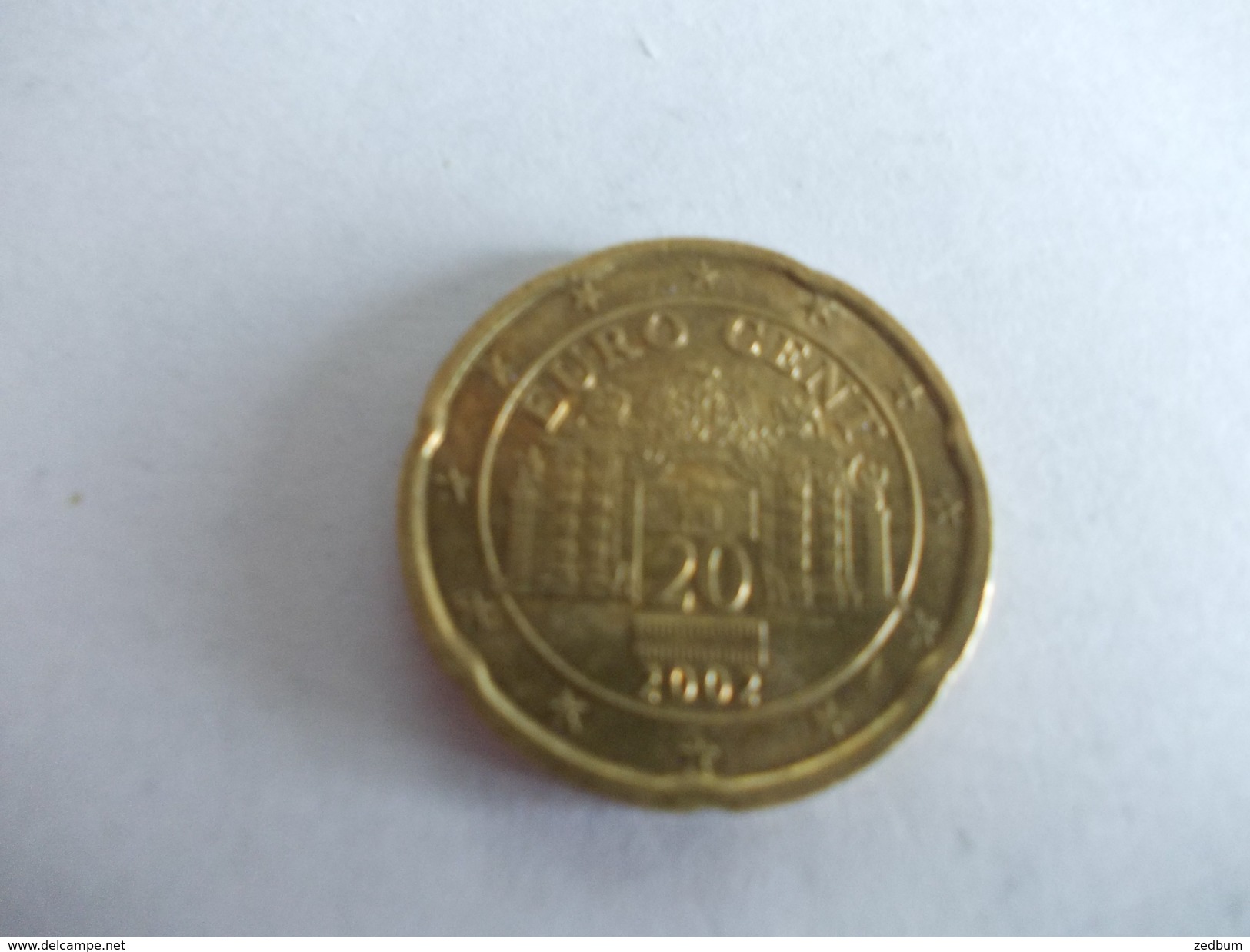 Monnaie Pièce De 20 Centimes D' Euro De Autriche Année 2002 Valeur Argus 2 &euro; - Oostenrijk