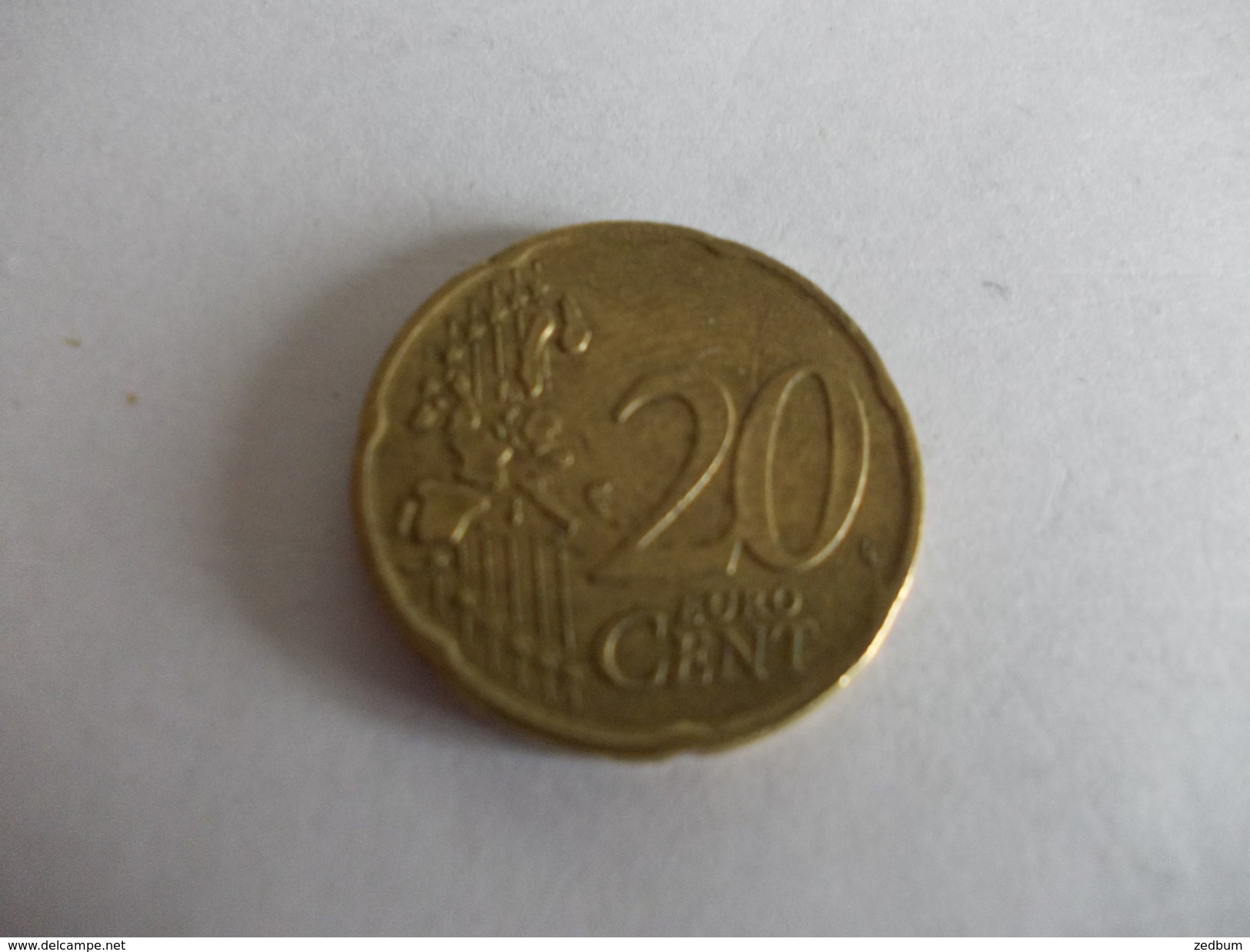 Monnaie Pièce De 20 Centimes D' Euro De Pays Bas Année 2002 Valeur Argus 1 &euro; - Nederland
