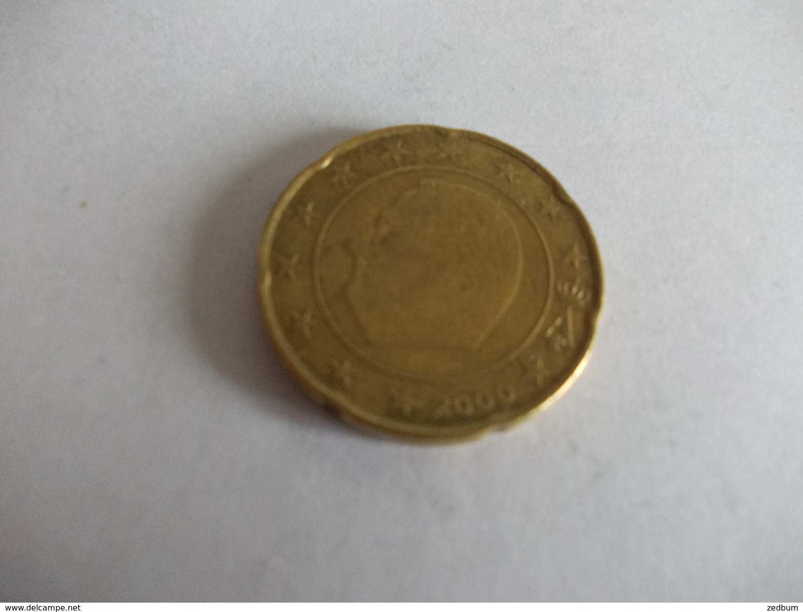 Monnaie Pièce De 20 Centimes D' Euro De Belgique Année 2000 Valeur Argus 1 &euro; - Belgien