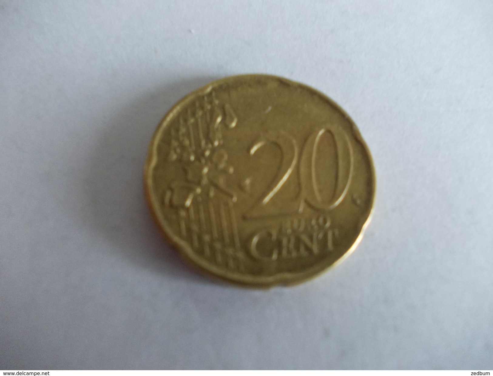 Monnaie Pièce De 20 Centimes D' Euro De Belgique Année 2000 Valeur Argus 1 &euro; - Bélgica