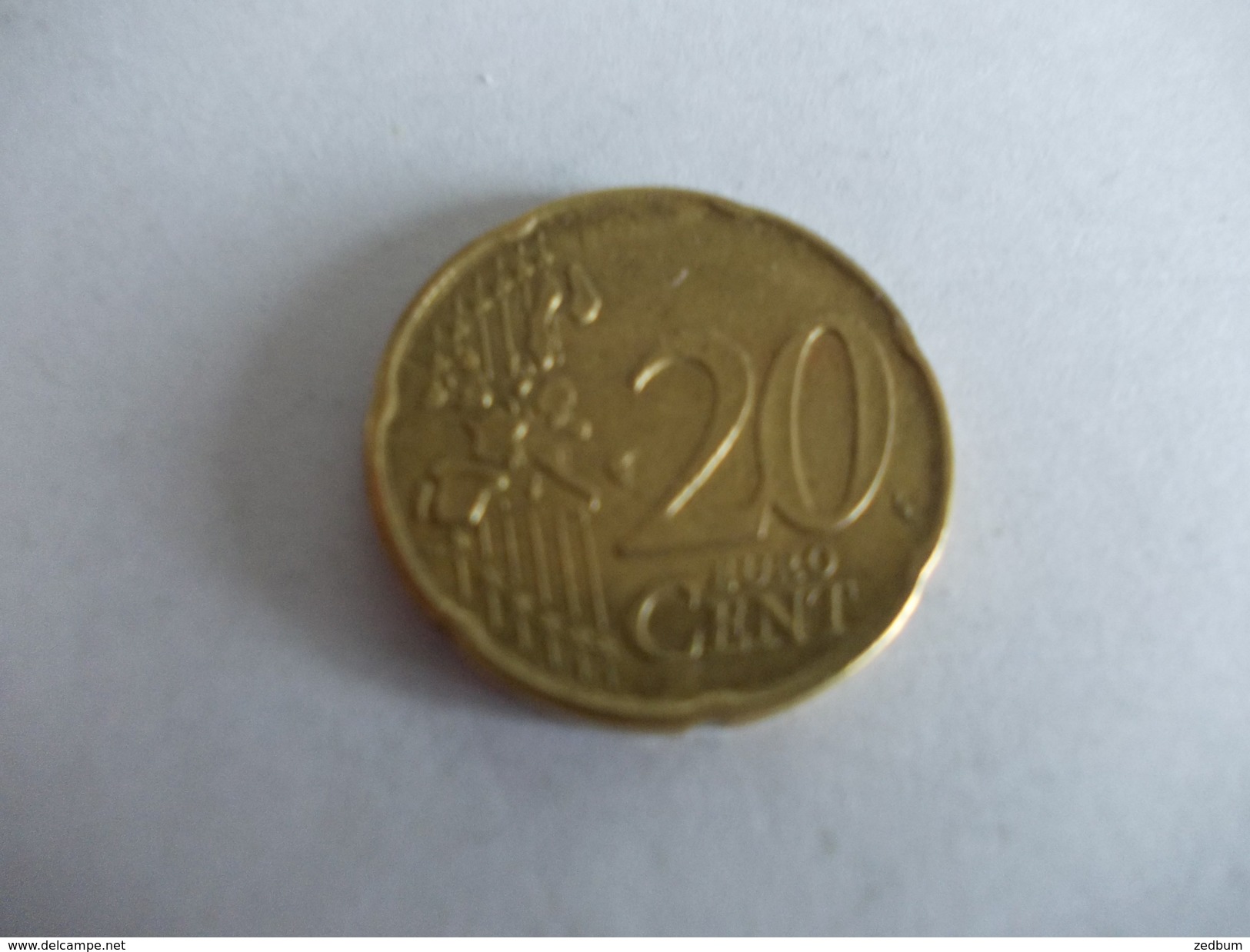 Monnaie Pièce De 20 Centimes D' Euro De Belgique Année 2000 Valeur Argus 1 &euro; - Belgique