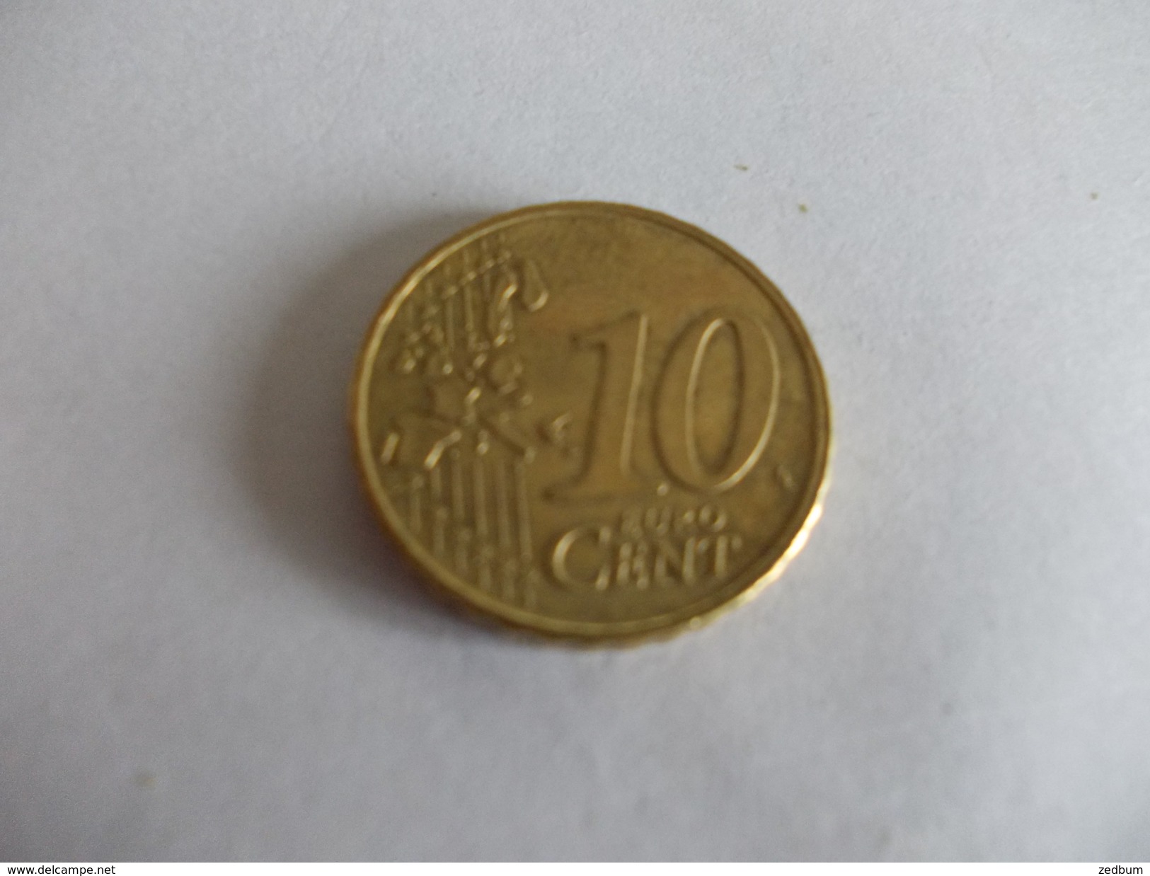 Monnaie Pièce De 10 Centimes D' Euro De Pays Bas Année 2000 Valeur Argus 1 &euro; - Nederland