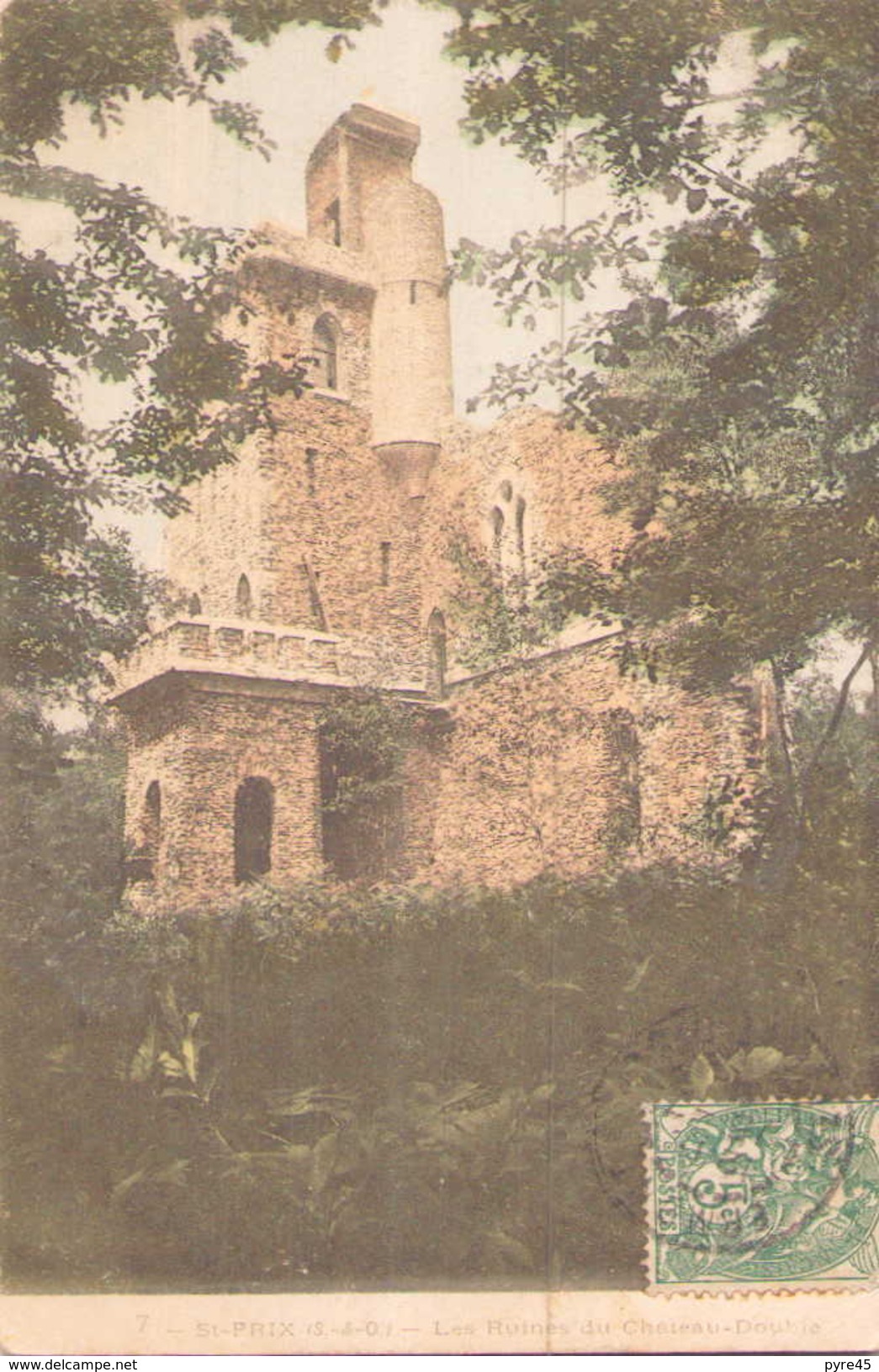 Saint-Prix Les Ruines De Château-double - Other & Unclassified